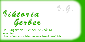 viktoria gerber business card